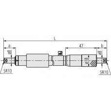 Нутромер микром. НМ  100- 125 0,01 133-145 Mitutoyo